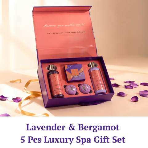 Jane & Bloom Lavender & Bergamot Spa Gift Set