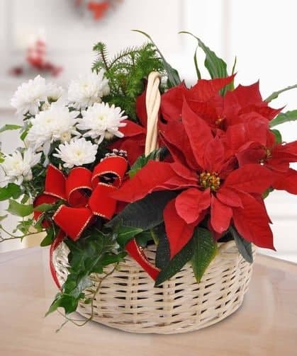 Traditional Christmas Basket